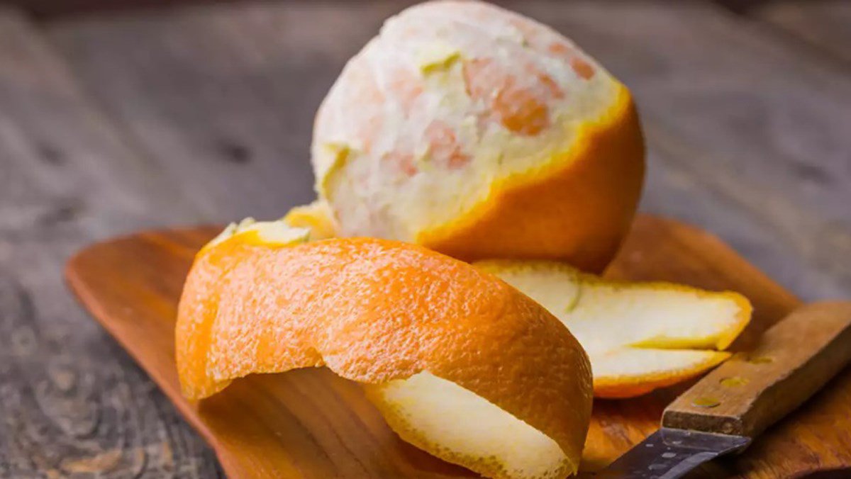 오렌지 껍질의 용도는 무엇입니까?