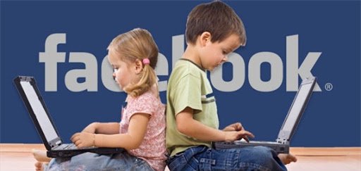 아이들은 소셜 네트워크를 사용합니다