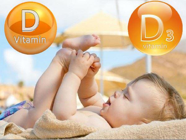 신생아는 비타민 D가 많이 필요합니다.